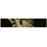 van gogh Skull Large Flano Scarf 