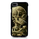 van gogh Skull Apple iPhone 8 Seamless Case (Black)