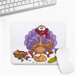 funny thanksgiving turkey Small Mousepad