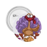 funny thanksgiving turkey 2.25  Button