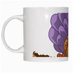 funny thanksgiving turkey White Mug