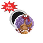 funny thanksgiving turkey 1.75  Magnet (10 pack) 