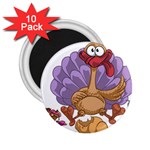 funny thanksgiving turkey 2.25  Magnet (10 pack)