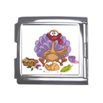 funny thanksgiving turkey Mega Link Italian Charm (18mm)