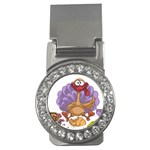 funny thanksgiving turkey Money Clip (CZ)