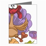 funny thanksgiving turkey Greeting Cards (Pkg of 8)