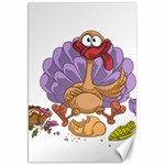 funny thanksgiving turkey Canvas 20  x 30 