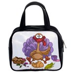 funny thanksgiving turkey Classic Handbag (Two Sides)