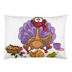 funny thanksgiving turkey Pillow Case