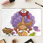 funny thanksgiving turkey Cosmetic Bag (XXL)