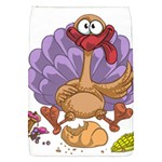 funny thanksgiving turkey Removable Flap Cover (S)