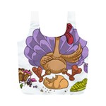 funny thanksgiving turkey Full Print Recycle Bag (M)