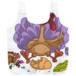 funny thanksgiving turkey Full Print Recycle Bag (XL)