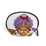 funny thanksgiving turkey Accessory Pouch (Small)