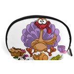 funny thanksgiving turkey Accessory Pouch (Large)