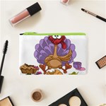 funny thanksgiving turkey Cosmetic Bag (XS)