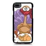 funny thanksgiving turkey Apple iPhone 8 Seamless Case (Black)