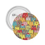 Cute Xmas Cats 2.25  Button