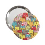 Cute Xmas Cats 2.25  Handbag Mirror