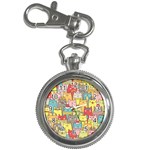 Cute Xmas Cats Key Chain Watch