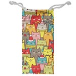 Cute Xmas Cats Jewelry Bag