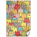 Cute Xmas Cats Canvas 20  x 30 