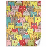 Cute Xmas Cats Canvas 36  x 48 