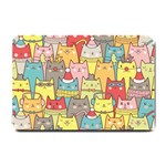 Cute Xmas Cats Small Doormat