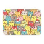 Cute Xmas Cats Plate Mat