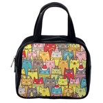 Cute Xmas Cats Classic Handbag (One Side)