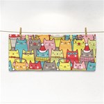 Cute Xmas Cats Hand Towel