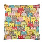 Cute Xmas Cats Standard Cushion Case (Two Sides)