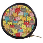 Cute Xmas Cats Mini Makeup Bag