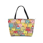 Cute Xmas Cats Classic Shoulder Handbag