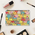 Cute Xmas Cats Cosmetic Bag (Medium)