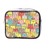 Cute Xmas Cats Mini Toiletries Bag (One Side)