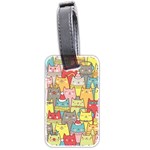 Cute Xmas Cats Luggage Tag (two sides)