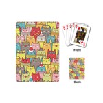 Cute Xmas Cats Playing Cards (Mini)