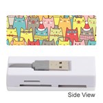 Cute Xmas Cats Memory Card Reader (Stick)