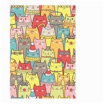 Cute Xmas Cats Large Garden Flag (Two Sides)