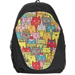 Cute Xmas Cats Backpack Bag