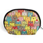 Cute Xmas Cats Accessory Pouch (Medium)