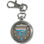 black happy Hanukkah Key Chain Watch