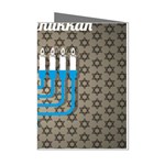 black happy Hanukkah Mini Greeting Cards (Pkg of 8)