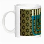 black happy Hanukkah Night Luminous Mug