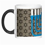 black happy Hanukkah Morph Mug