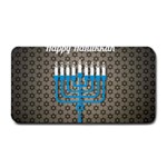 black happy Hanukkah Medium Bar Mat