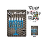 black happy Hanukkah Playing Cards 54 (Mini)