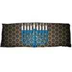 black happy Hanukkah Body Pillow Case (Dakimakura)