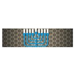 black happy Hanukkah Satin Scarf (Oblong)